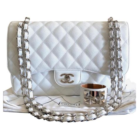 vintage chanel bags white|best old chanel bags.